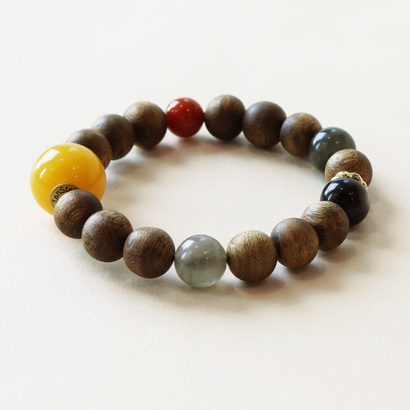 AGARWOOD MULTISTONE BRACELET-3