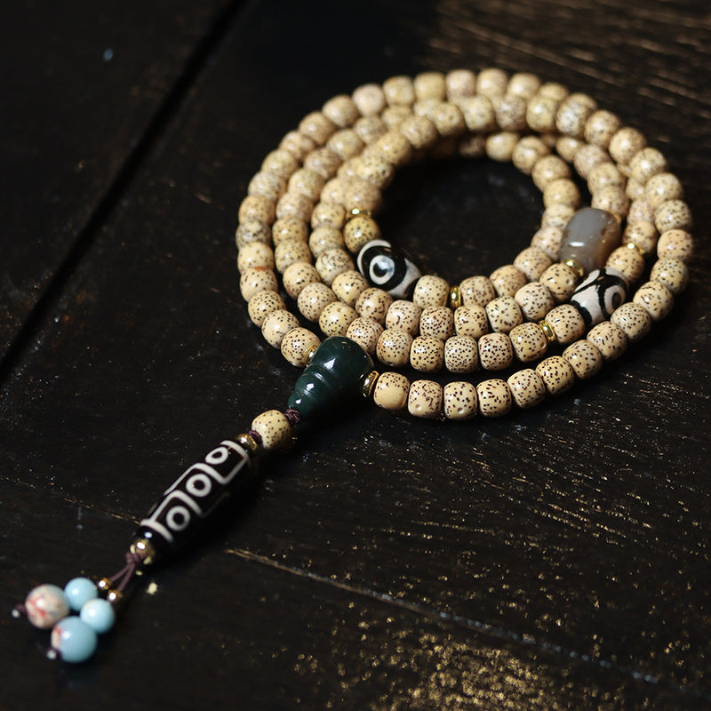 STAR MOON BODHI AGATE BRACELET-1