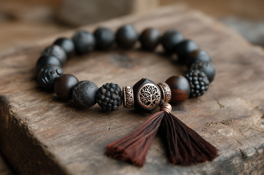 Ebony Wood Bracelet Energy Meaning: The Power of Stillness, Strength, and Inner Authority