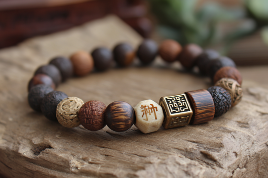 Lucky Wood Bracelet for Abundance: Growth, Harmony, and Prosperity