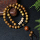 GREEN SANDALWOOD BUDDHIST BEADS BRACELET