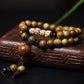GREEN SANDALWOOD BUDDHIST BEADS BRACELET
