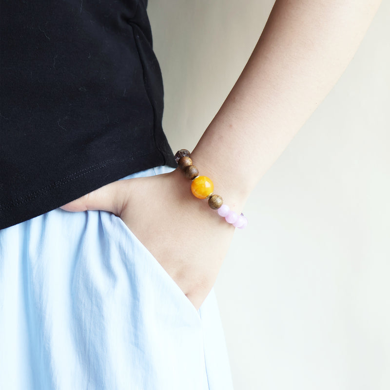AGARWOOD AMETHYST BRACELET-2