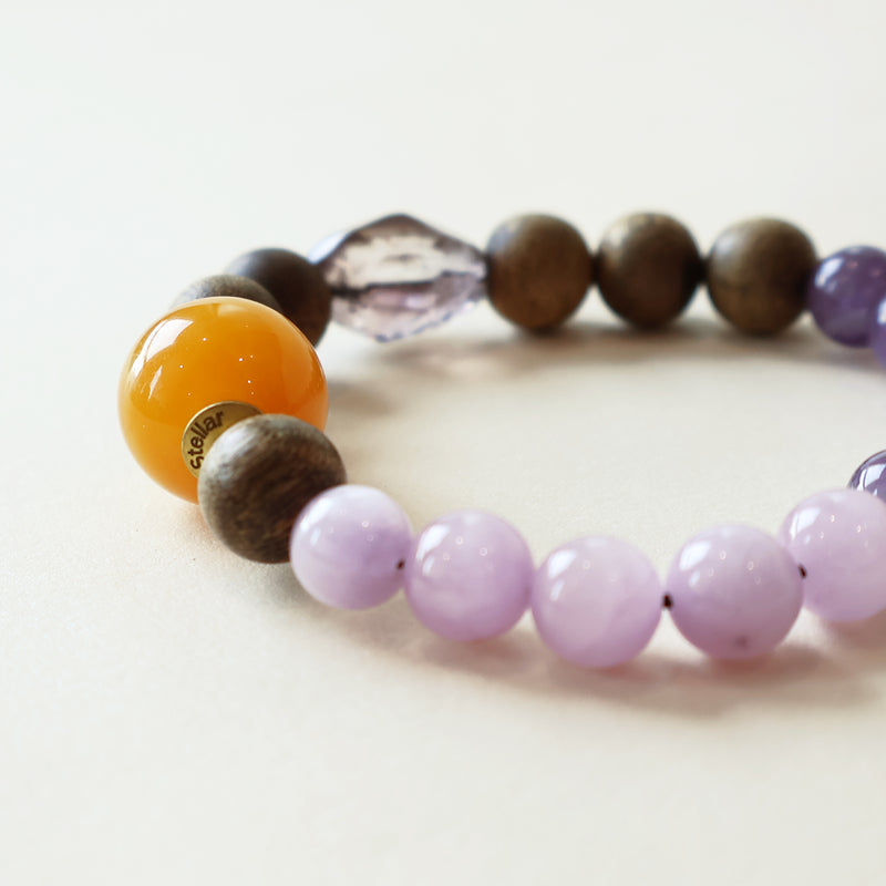 AGARWOOD AMETHYST BRACELET-4