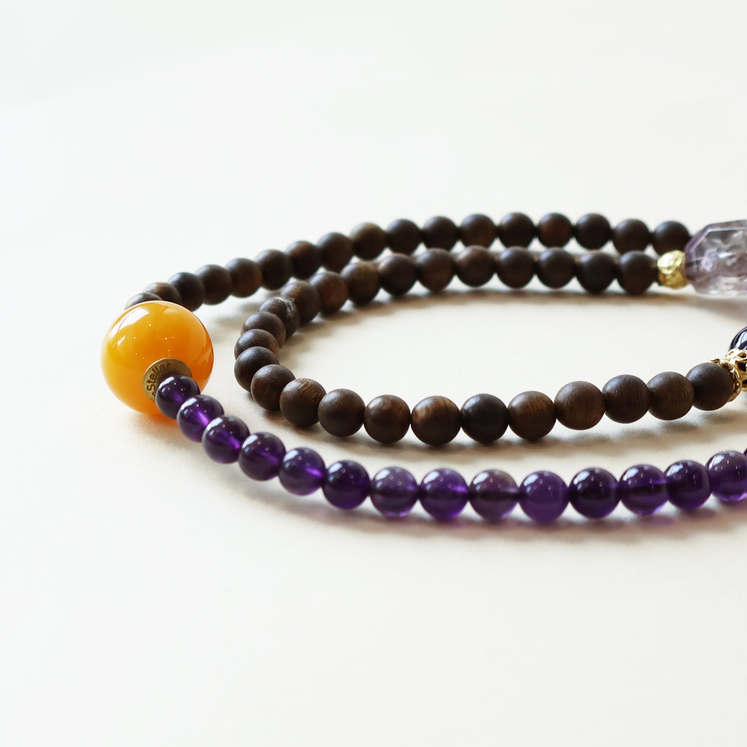 AGARWOOD AMETHYST ROSARY-4