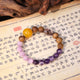 AGARWOOD AMETHYST SECOND GENERATION BEESWAX BRACELET-1