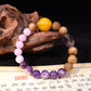 AGARWOOD AMETHYST SECOND GENERATION BEESWAX BRACELET-3