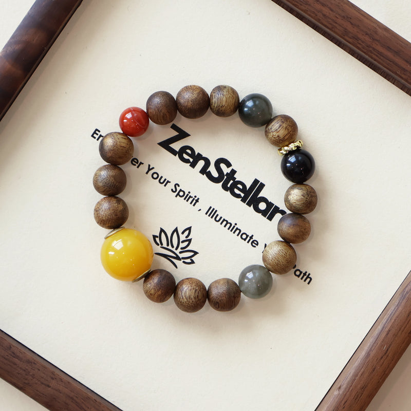 AGARWOOD MULTISTONE BRACELET-1