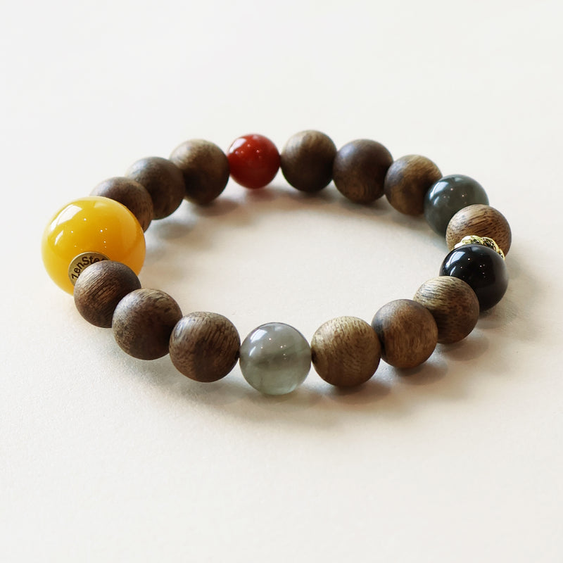 AGARWOOD MULTISTONE BRACELET-3