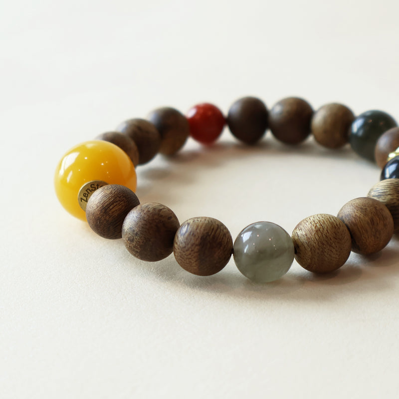 AGARWOOD MULTISTONE BRACELET-4