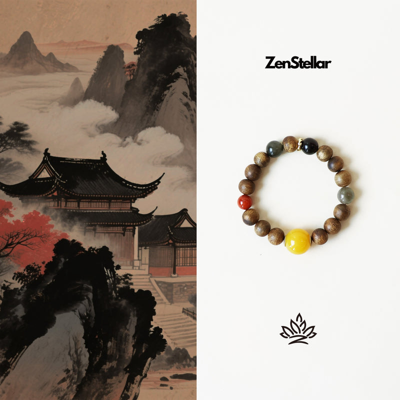 AGARWOOD MULTISTONE BRACELET-6