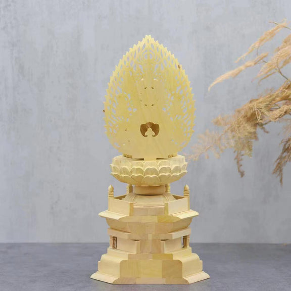 BOXWOOD BIG DAY TATHAGATA STATUE-3