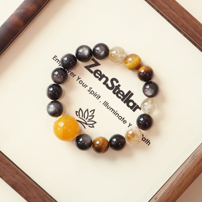 FIVE ELEMENTS MULTI-TREASURE CRYSTAL BRACELET-5