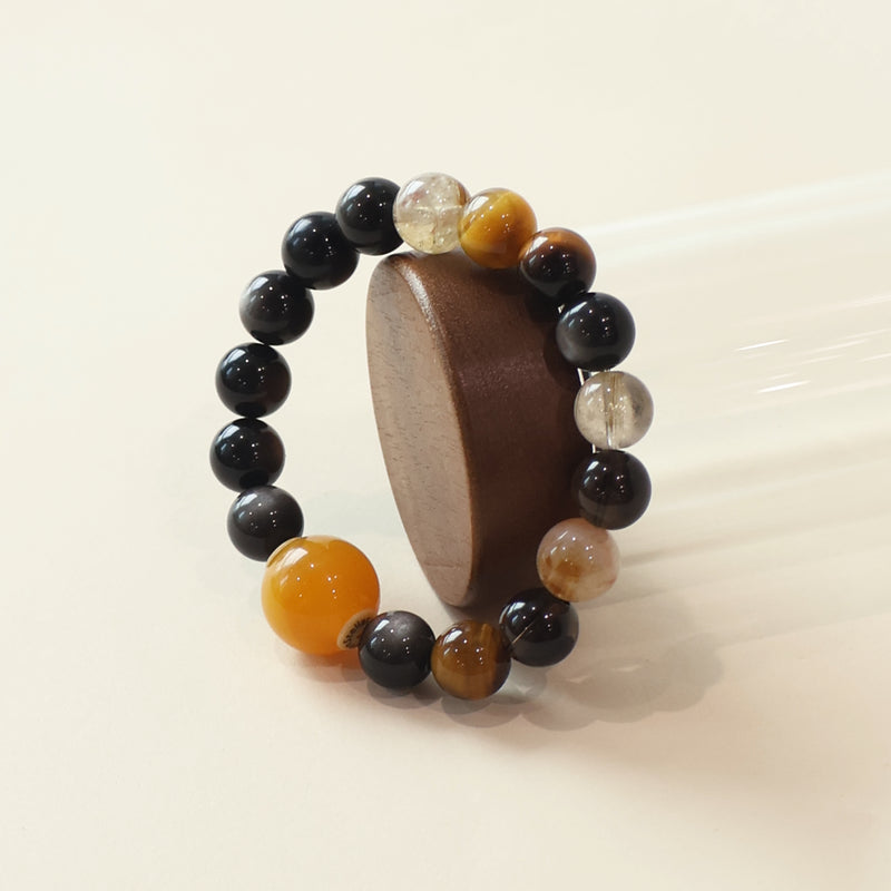 FIVE ELEMENTS MULTI-TREASURE CRYSTAL BRACELET-7