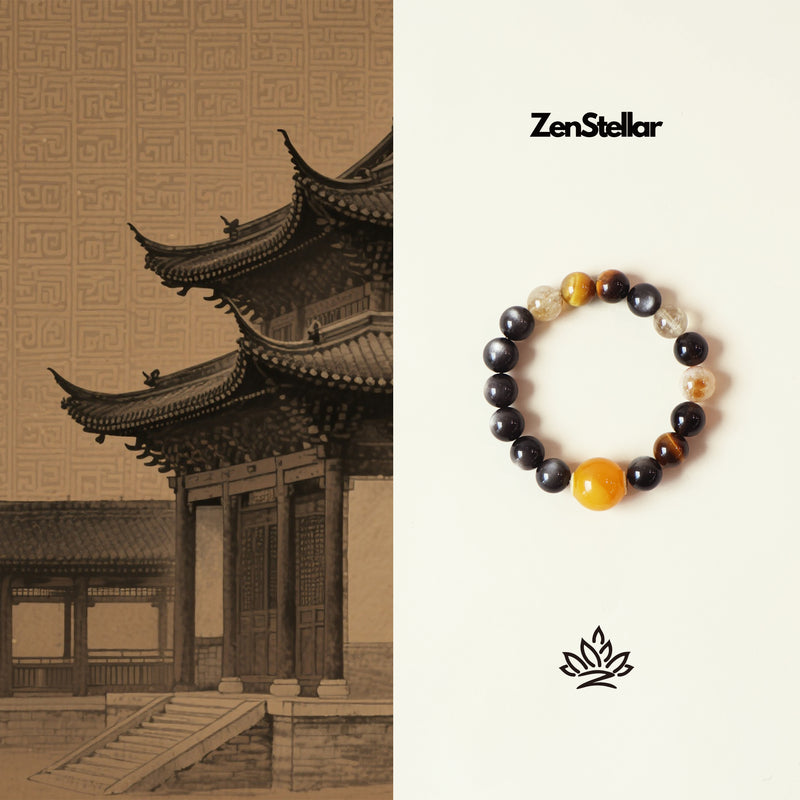 FIVE ELEMENTS MULTI-TREASURE CRYSTAL BRACELET-8