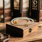 FUHUI CRYSTAL THREE-CIRCLE BRACELET - FACETED CITRINE AMETHYST-4