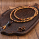 GOLDEN PHOEBE RED AGATE ROSARY-1