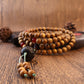 GOLDEN PHOEBE RED AGATE ROSARY-2