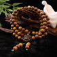 GOLDEN PHOEBE RED AGATE ROSARY-5