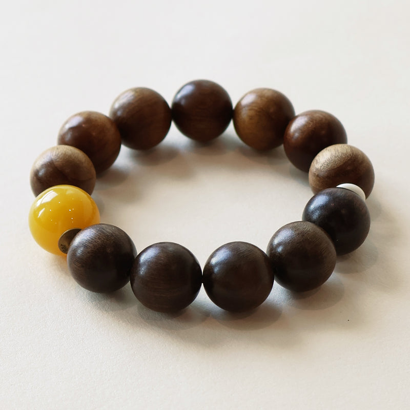 PHOEBE NANMU SUNKEN WOOD BRACELET-4