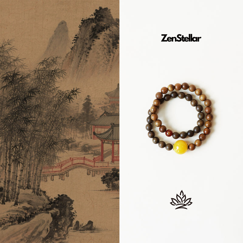 PHOEBE NANMU SUNKEN WOOD RED AGATE BRACELET-6