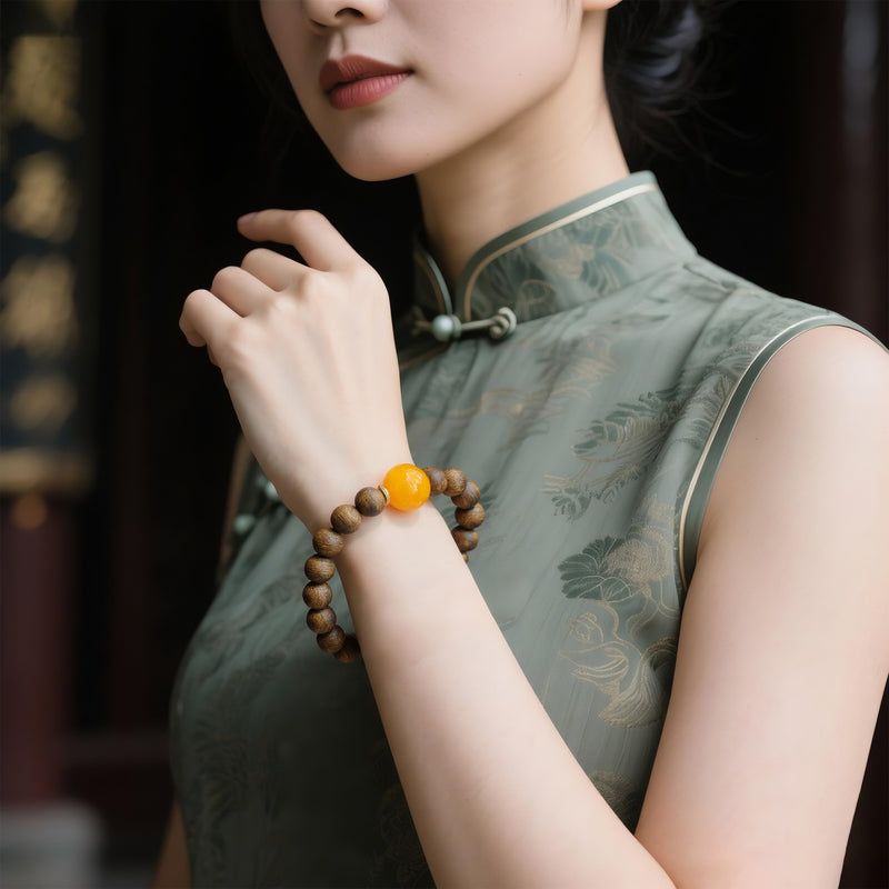 QINAN AGARWOOD BRACELET-4