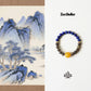 QINAN AGARWOOD LAPIS LAZULI BRACELET-8